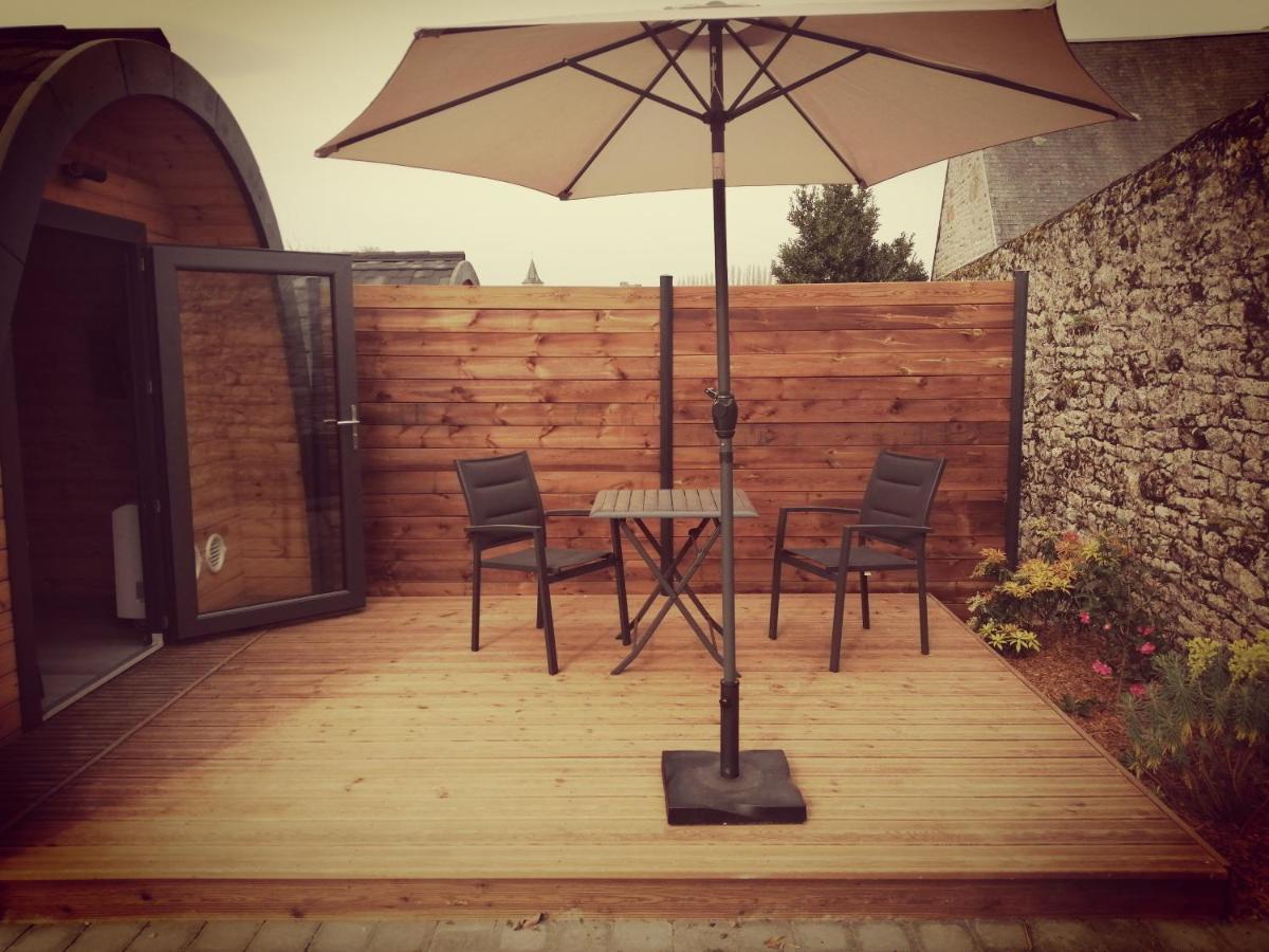Le Domaine De Pivette Chambre Climatisee Et Insolite Avec Terrasse Privative Avranches Dış mekan fotoğraf