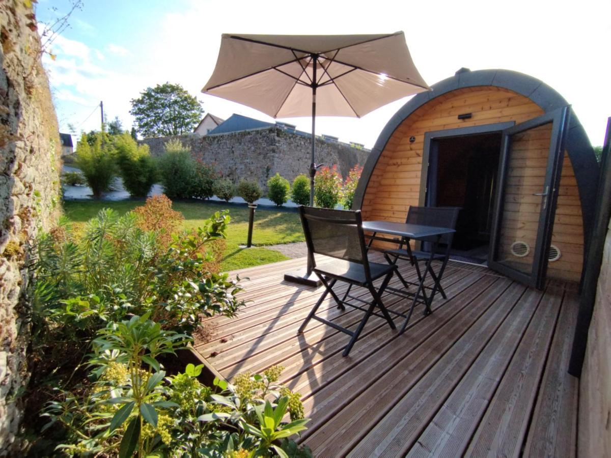 Le Domaine De Pivette Chambre Climatisee Et Insolite Avec Terrasse Privative Avranches Dış mekan fotoğraf